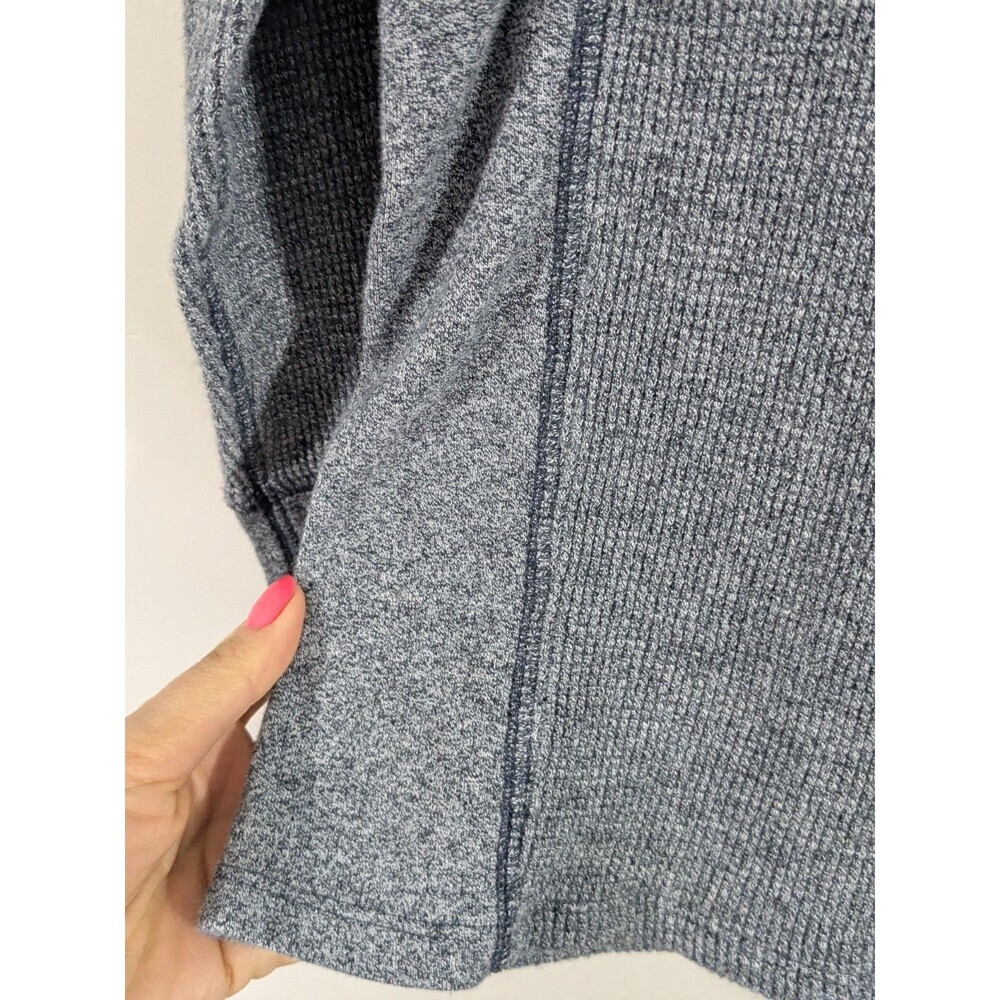 VINCE Men's Mouline Thermal 100% Pima Cotton Hoodie Sz XL Slim Fit Classic - Picture 4 of 8